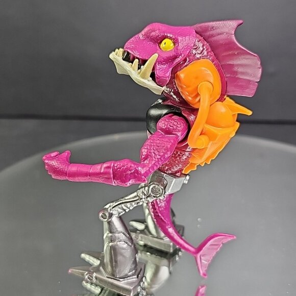 TMNT FISHFACE Teenage Mutant Ninja Turtles Figure Loose 2012 Viacom - Picture 4 of 7